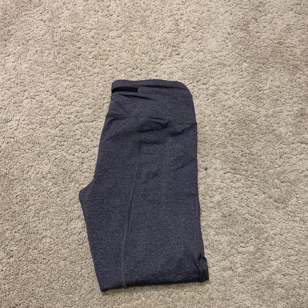 LULULEMON CROPPED MESH LEGGINGS